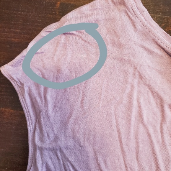 A.n.a Jeweled Lilac Tank - Picture 4 of 4